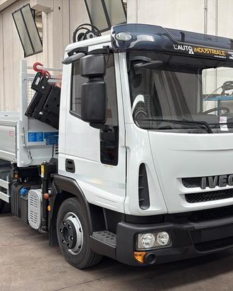 Iveco Eurocargo 100E19 gru e ribaltabile