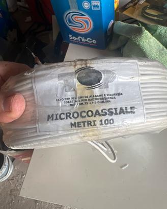 Cavo microcassiale x sistema di sicurezza