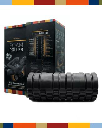 Foam Roller Massaggio Muscolare L 33 cm nuovo