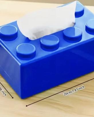 PORTA FAZZOLETTI STILE LEGO