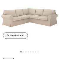 Divano letto angolare Ikea 