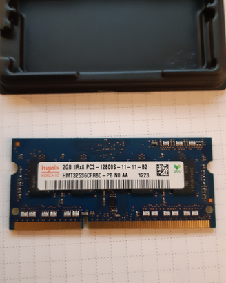 Memoria Ram per portatile 2GB