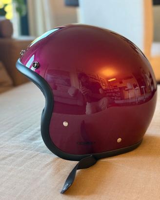 DMD Casco jet Retro Purple - XXL