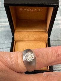 Anello bulgari in platino