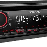 Autoradio Kenwood Bluetooth DAB+ USB Vivavoce KDC-