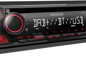 Autoradio Kenwood Bluetooth DAB+ USB Vivavoce KDC-