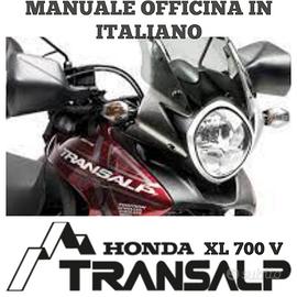 Manuale Officina Honda Transalp XL 700 v  2007  13