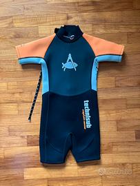 Muta corta bambino Capitano Nemo Technisub