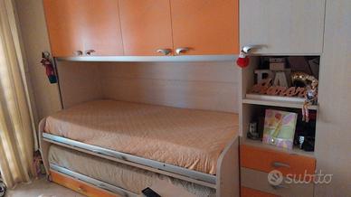 Letto e armadio