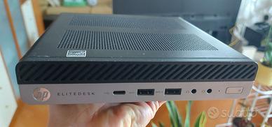 Mini PC HP EliteDesk 800 G3 i5-7500T NVMe