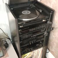 Stereo Pioneer con mobile 1990