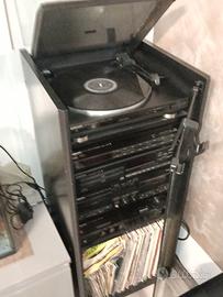 Stereo Pioneer con mobile 1990