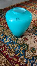vaso ivv vetro art decò modernariato 
