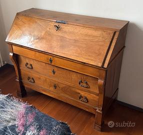 Ribalta - Scrittoio - Scrivania Carlo X Legno
