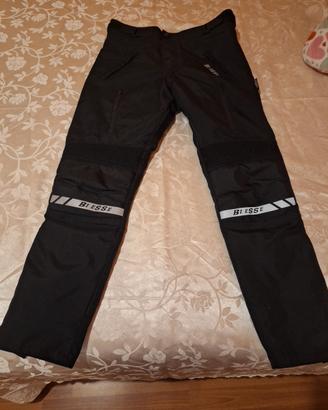  Pantaloni Moto Biesse con Interno Sfoderabile