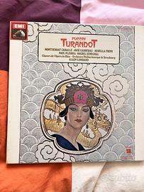 Cofanetto vinile Turandot di Giacomo Puccini