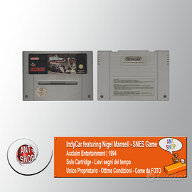 IndyCar Nigel Mansell - Retro Racing SNES/PAL 1994