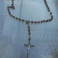 , rosario in legno -anni 50-