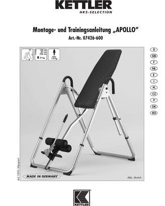 Panca inversione Kettler Apollo