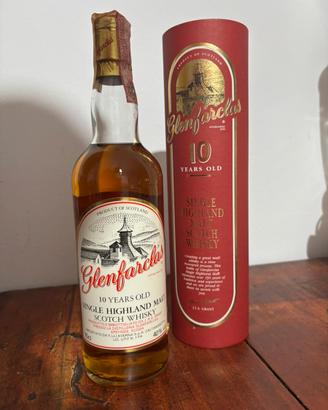 Whisky Glenfarclas 10 Years Old con tubo originale