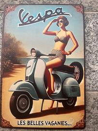 Cartello vespa