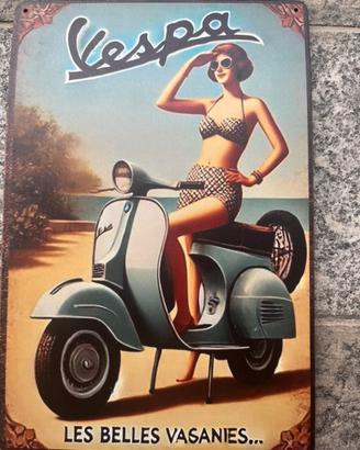 Cartello vespa