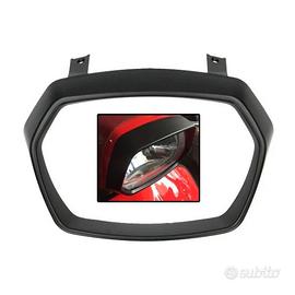 CORNICE GHIERA NERO OPACO FANALE FARO ORIGINALE PI