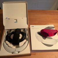 Comfort Head Strap metaquest 3 kiwi  e cover ocula