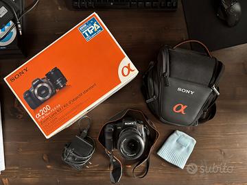 Fotocamera Sony a200 • APS-C • Reflex