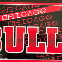 Targa vintage CHICAGO BULLS NBA '90