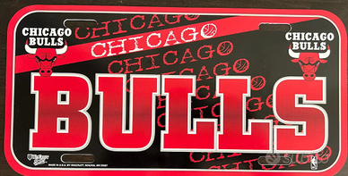 Targa vintage CHICAGO BULLS NBA '90