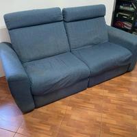 Divano 2 posti reclinabile