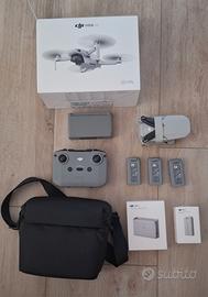 Drone DJI mini4k Fly More Combo con assicurazione 