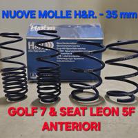 NUOVE MOLLE H&R - 35 mm Golf e Leon Anteriori