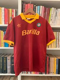 Maglia A.S. Roma stagione 91 - 92 numerata Adidas