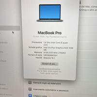 MacBook Pro 13 pollici  anno 2020