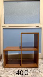 Scarpiera legno cubica