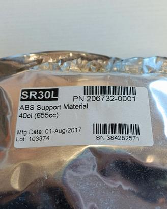 Materiale di supporto stampante 3D HP Stratasys