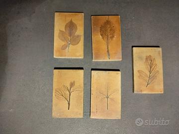 Roger Capron,decori"Herbier Provence"1974,14x9cm