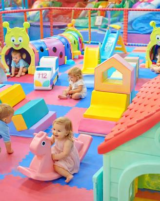 Area  Baby con Giochi Soft per Bambini da Ludoteca