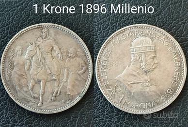 1 Krone 1896 millennio 25€