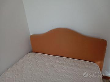 Letto 1 piazza e mezzo con materasso
