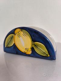 Porta tovaglioli ceramica