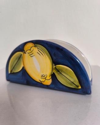 Porta tovaglioli ceramica