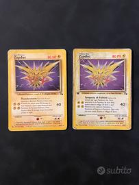 Carte Pokemon Zapdos Fossil