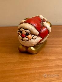 Babbo Natale su Scii Thun Vintage