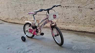 Bicicletta 16" per bambina 5 - 7 anni