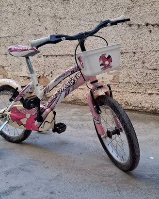 Bicicletta 16" per bambina 5 - 7 anni