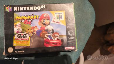 Cassetta  mario kart 64