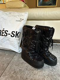 Doposci Moncler neri lucidi